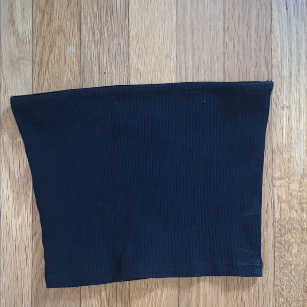 Ribbed urban outfitters tube top